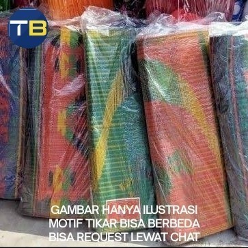 Asli Tikar Plastik Lipat Cap Kuda Laut Kode 1368