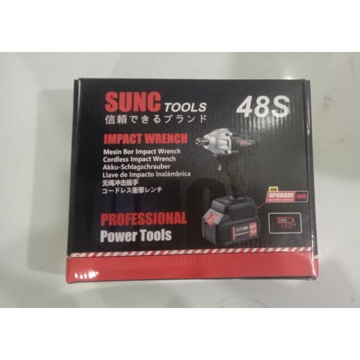 Cordless Impact Wrench 48V Brushless Jld 48S Bor Obeng Kunci 48 Volt