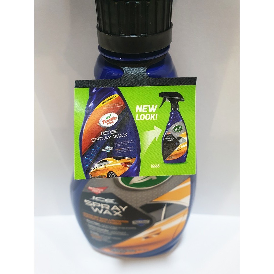 Turtle Wax Ice Synthetic Spray Wax 591 Ml