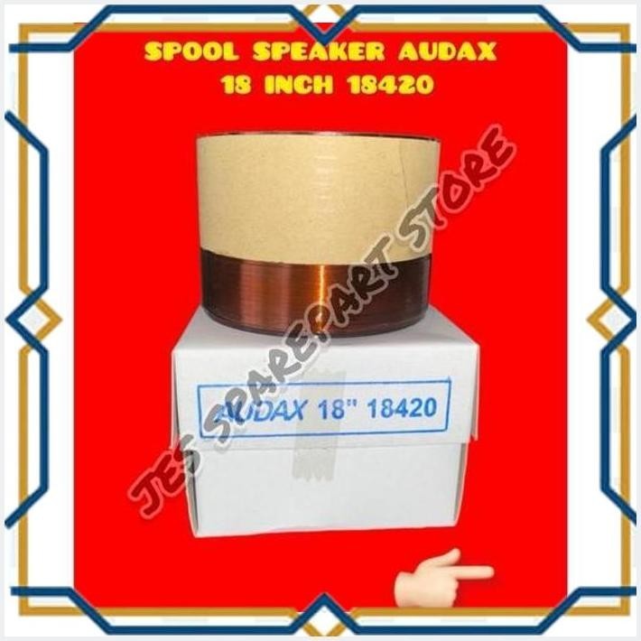 [JEW] SPOOL SPEAKER AUDAX  18 INCH 18420