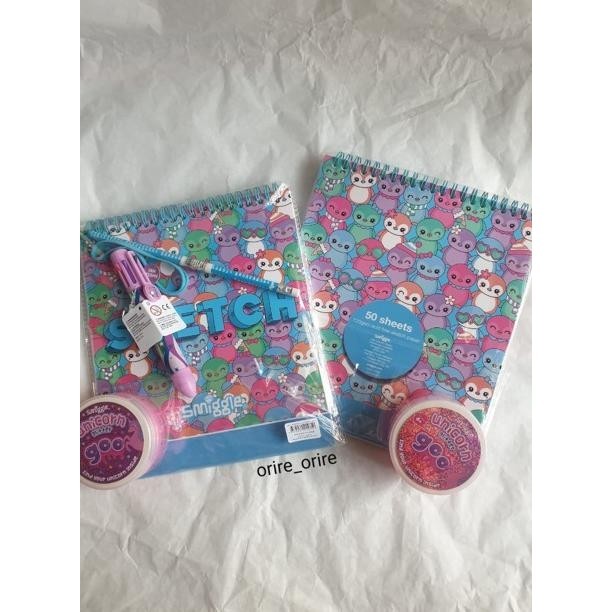 

Sa-324 Ready Stock Smiggle Set Tas Serut Drawstring Bag Smiggle Pensil Set Note Book Smiggle BisaCod