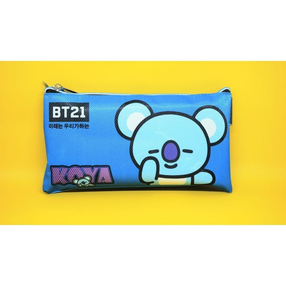 

Yl-24 Paket Kotak Pensil Kanvas Bt21 1 Set 6 Variant Termurah Kualitas Impor Tempat Pensil Bts Lengkap Promo