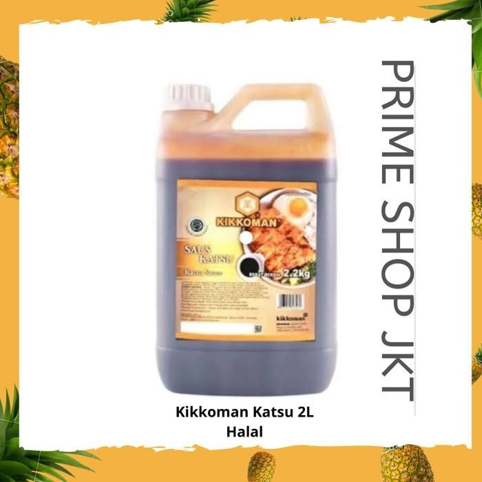 

Kikkoman Saus Katsu 2,2Kg Halal Katsu Sauce Jerigen Kualitas Terbaik