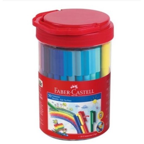 

Sarila Connector Pen / Spidol Warna Isi 50 Faber Castell