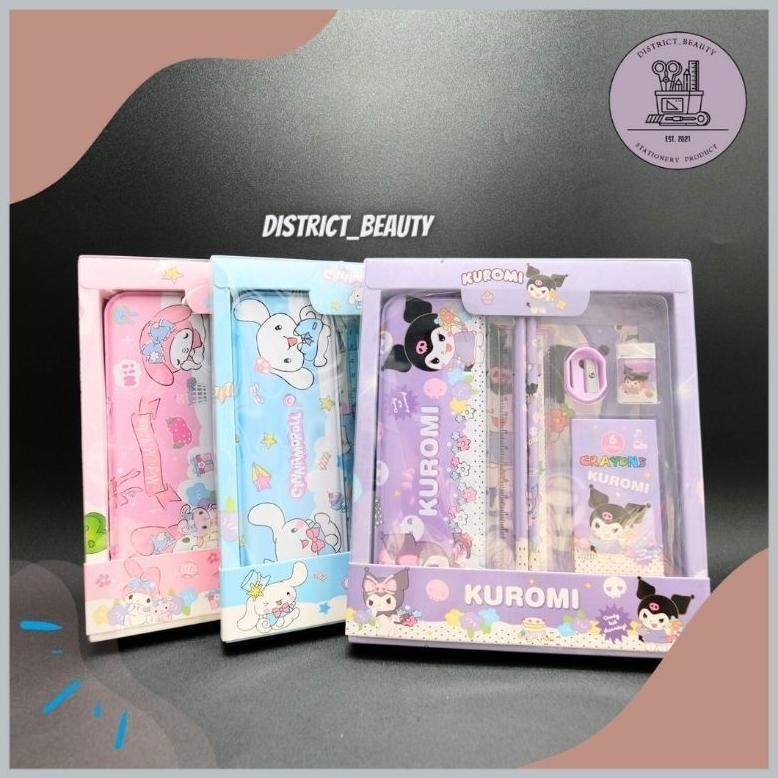

Oh34 Kotak Pensil Sanrio Set Paket Alat Tulis Lengkap Sanrio Hampers Souvenir Birthday Edition Viral
