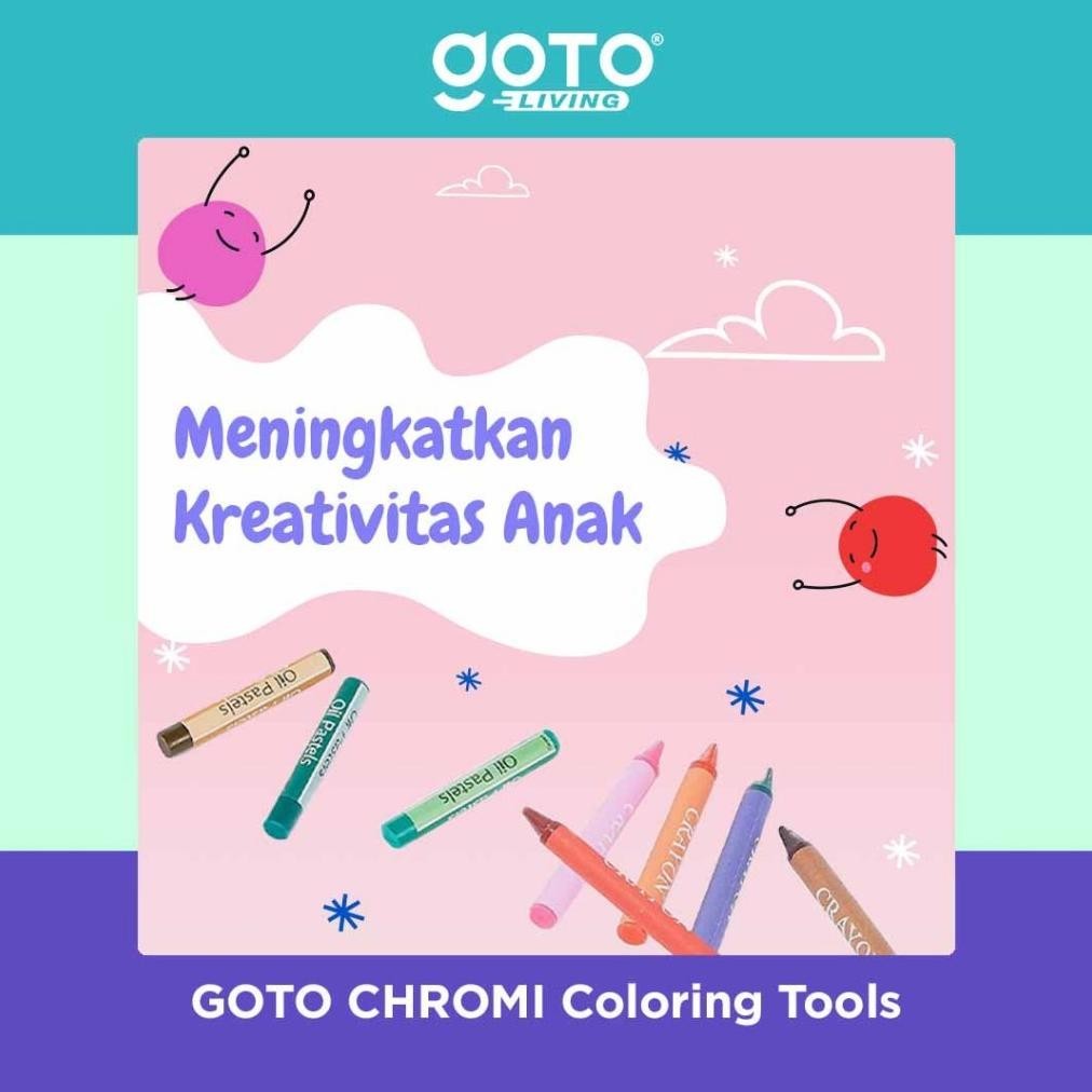 

Th-23 Goto Chromi Crayon Krayon Pensil Warna Set Kerayon Lengkap 150 208 Pcs Gratis Ongkir