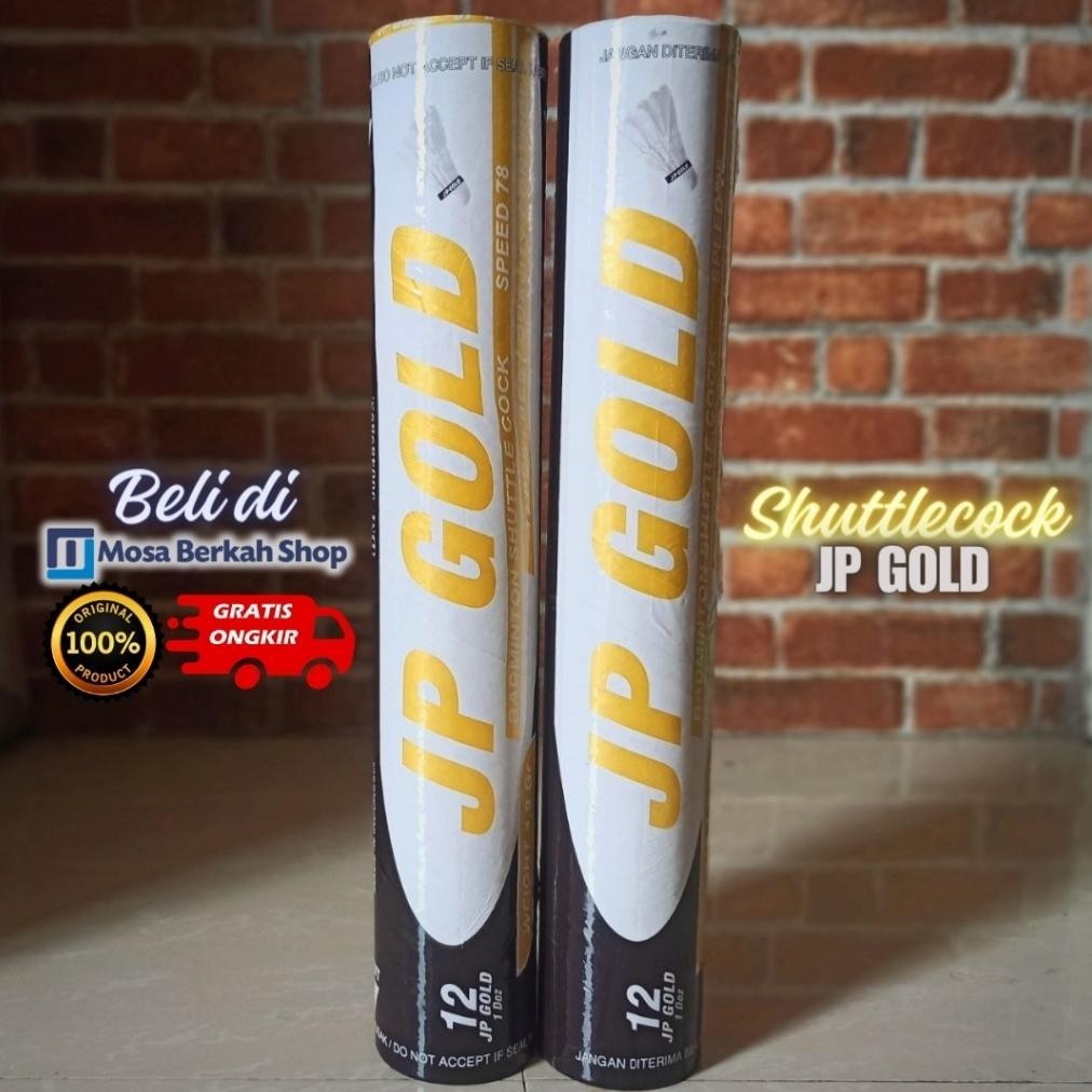 Original Shuttlecock Jp Gold Original Kok Jp Gold Jp Pro Awet Stabil Grosir