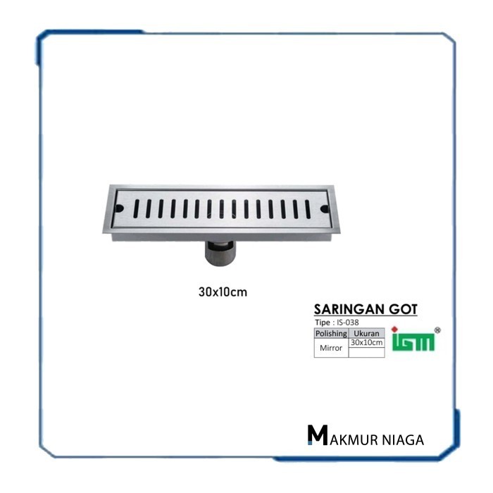 Yusan Saringan Got Igm 30 Cm