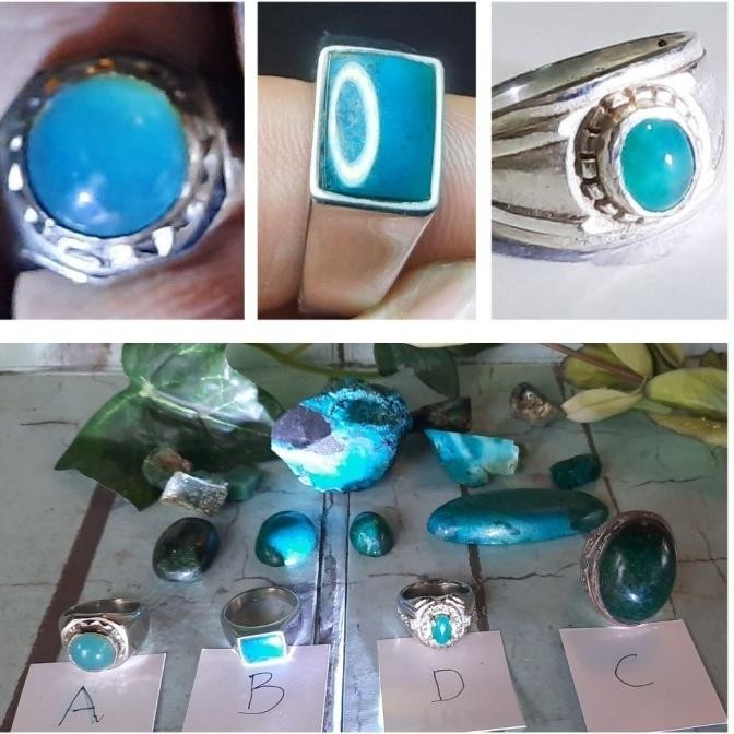 Special Price Batu Permata Cincin Bacan Doko Palamea Asli Kristal 100% Original 1011