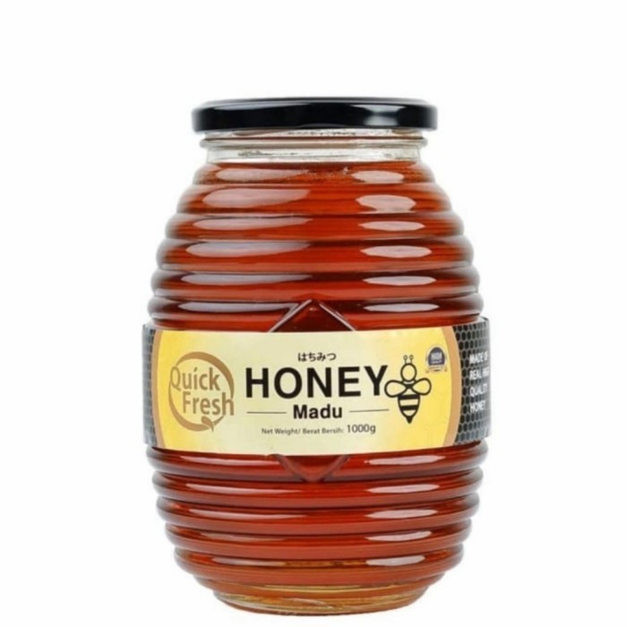 

Quick Fresh Honey Madu Asli Original Asli 1 kg 1000 gram bagus murah