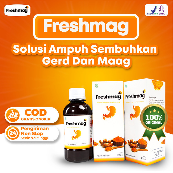 

Freshmag Madu Herbal Sembuhkan Asam Lambung Maag Kronis Gerd
