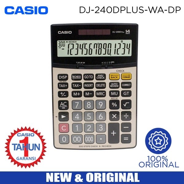 

KALKULATOR CASIO DJ 240DPLUS