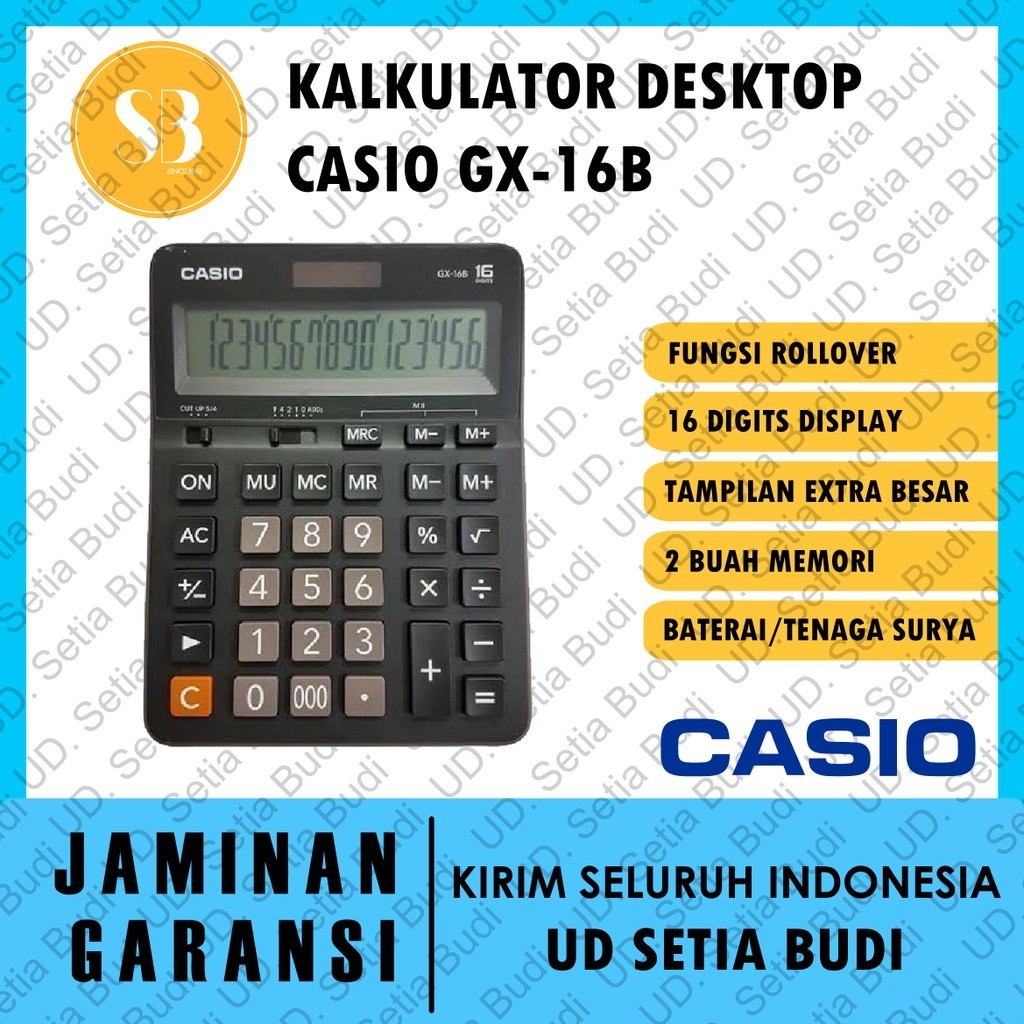 

Kalkulator Desktop Casio GX-16B
