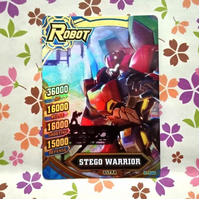STEGO WARRIOR GOLD EVENT E-096 HERO OF ROBOTS HIGH QUALITY
