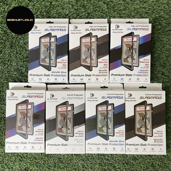 

SLABMAGS ALLOY SERIES PREMIUM GRADED CARD PROTECTION FOR PSA OR BGS TERBATAS