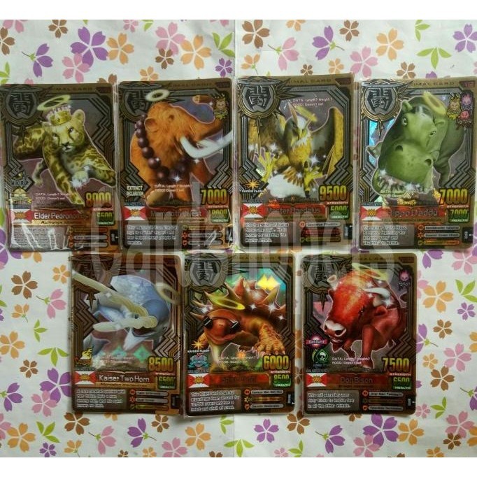 ANIMAL KAISER GOLD KAISER RARE 1 SET GARANSI