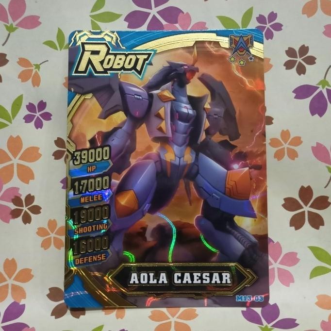 HERO OF ROBOTS GALAXY EPOCH 1 GOLD AOLA CAESAR MURAH