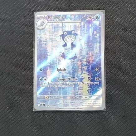 POLIWHIRL AR POKEMON TCG INDONESIA 151 GARANSI