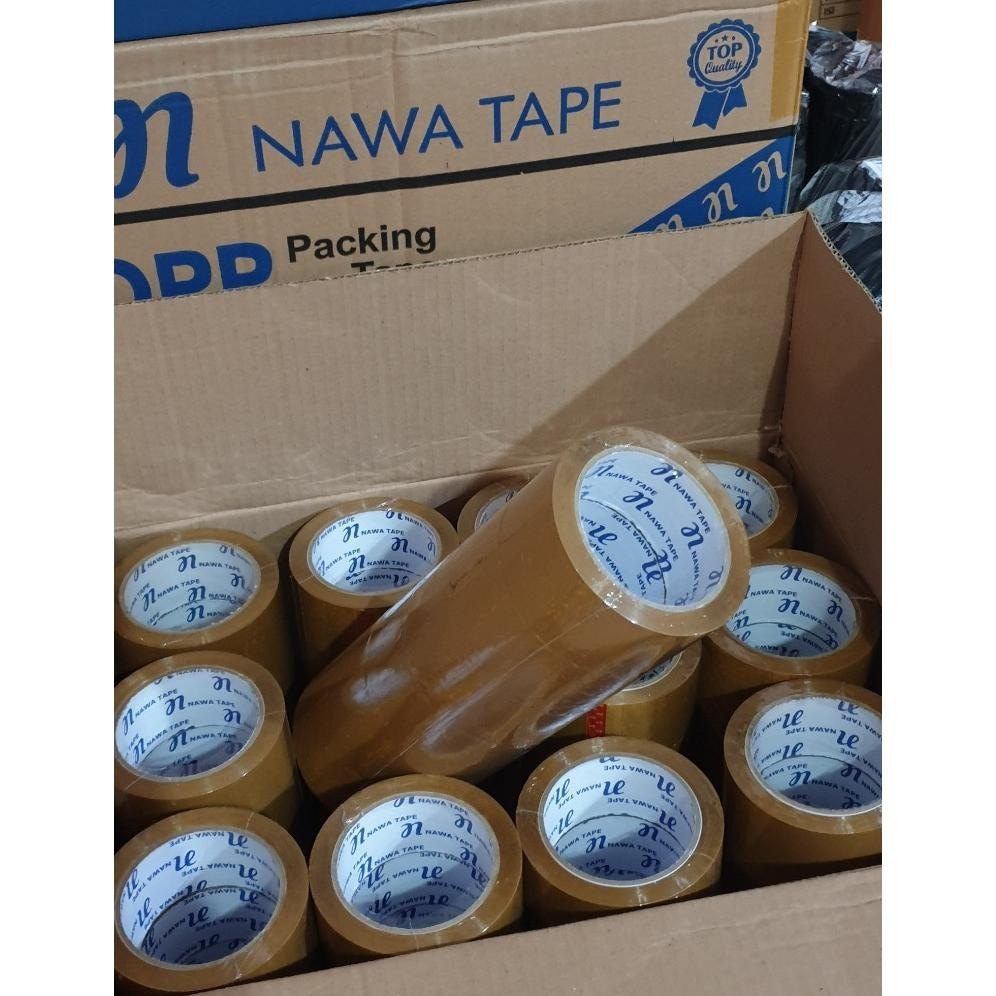 

uk-75 LAKBAN MURAH 100 YARD 48 MM BENING DAN COKLAT 6 PCS BISA BAYAR DI TEMPAT Termurah
