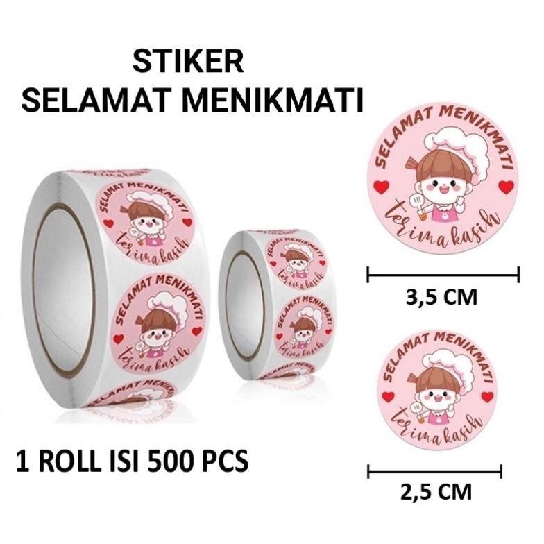 

[10 pcs] THANK YOU STICKER LABEL KECIL STIKER BULAT THANKYOU TERIMA KASIH HIJAB MUSLIM BAKING KUE MURAH LUCU SELAMAT MENIKMATI TERIMA KASIH