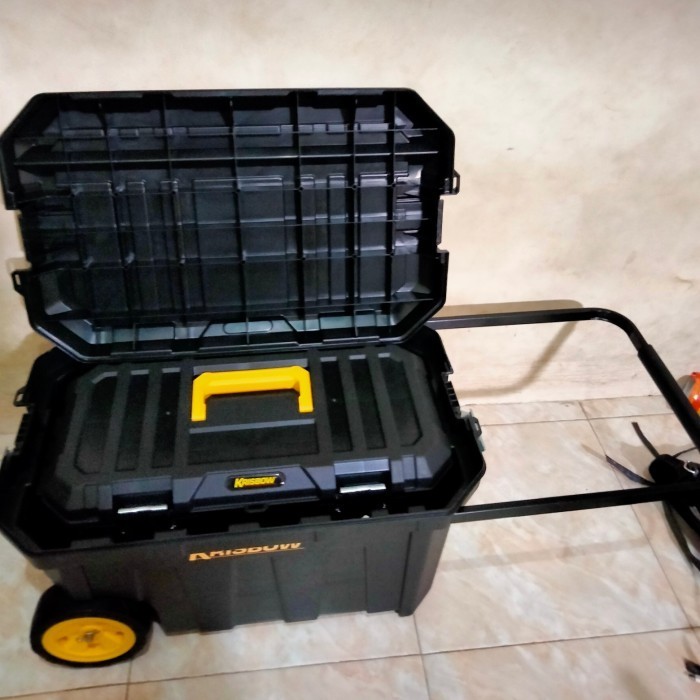 KRISBOW TROLI SET Original'T 2Pcs/Tool Box Box Besar/Kotak Perkakas De