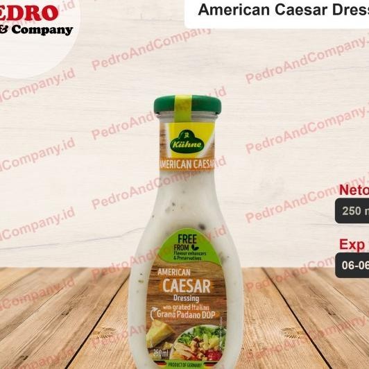 

Kuhne American Caesar Dressing 250 Ml - Saus Salad