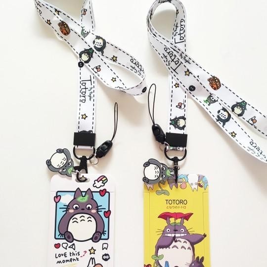 

Id Card Holder Name Tag Lanyard / Kalung Kartu Totoro Studio Ghibli