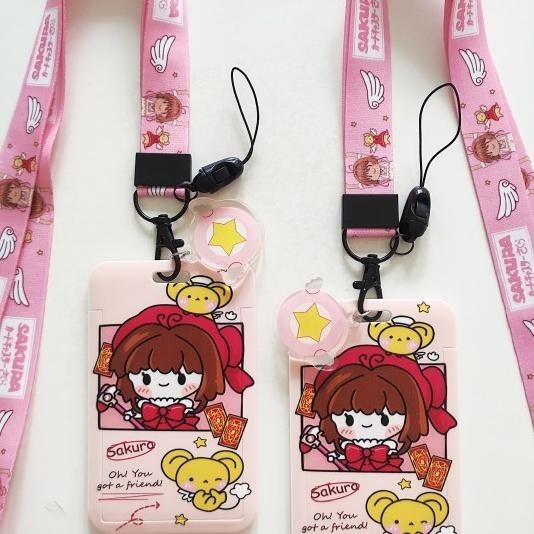 

Id Card Holder Name Tag Lanyard / Kalung Kartu Cardcaptor Sakura Lucu