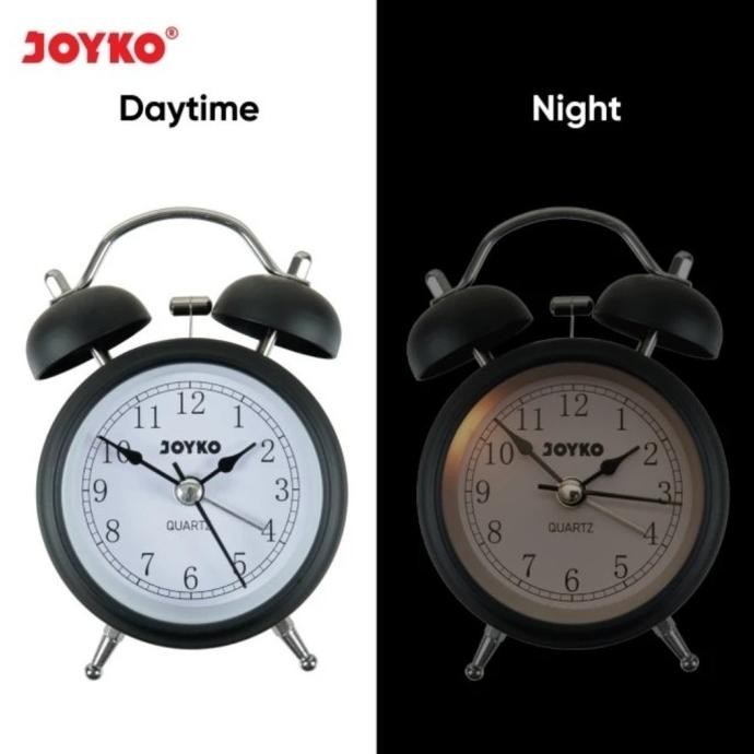 

Alarm Clock Jam Beker JOYKO ALCL601 / Weker Dering Asli & Detik Senyap BS88
