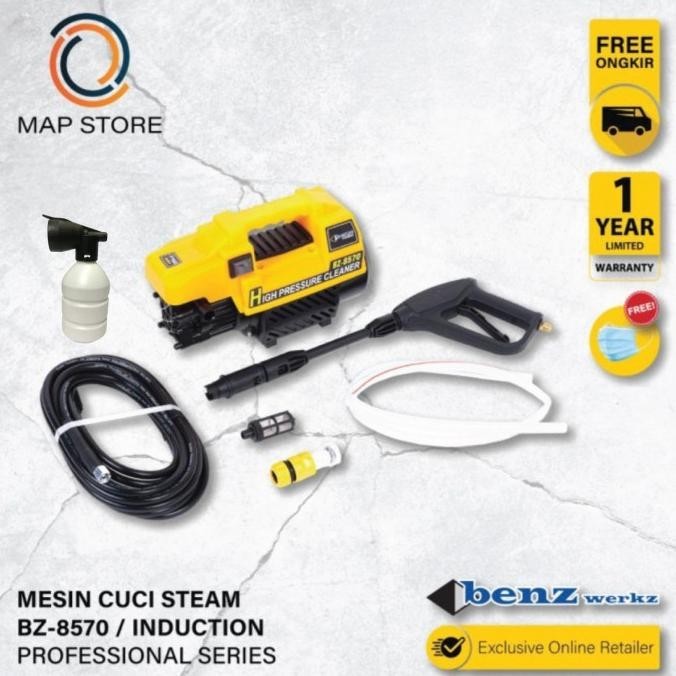 Jet Cleaner / Mesin Cuci Steam Mobil Motor Benz