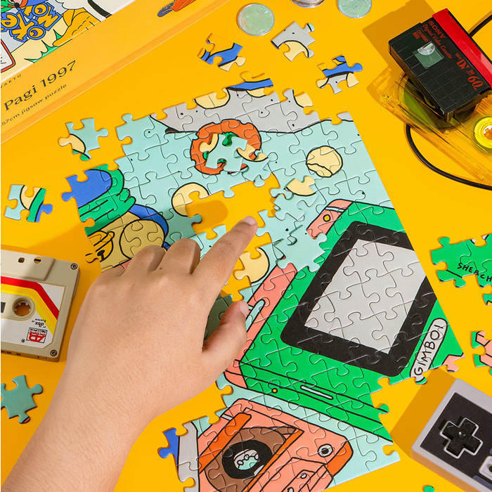 Aru Minggu Pagi 1997 By Sherchle A 500-Piece Rekarekat Jigsaw Puzzle