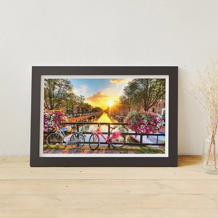 Aru Pintoo Puzzle Beautiful Sunrise Over Amsterdam 1000Pcs H1770