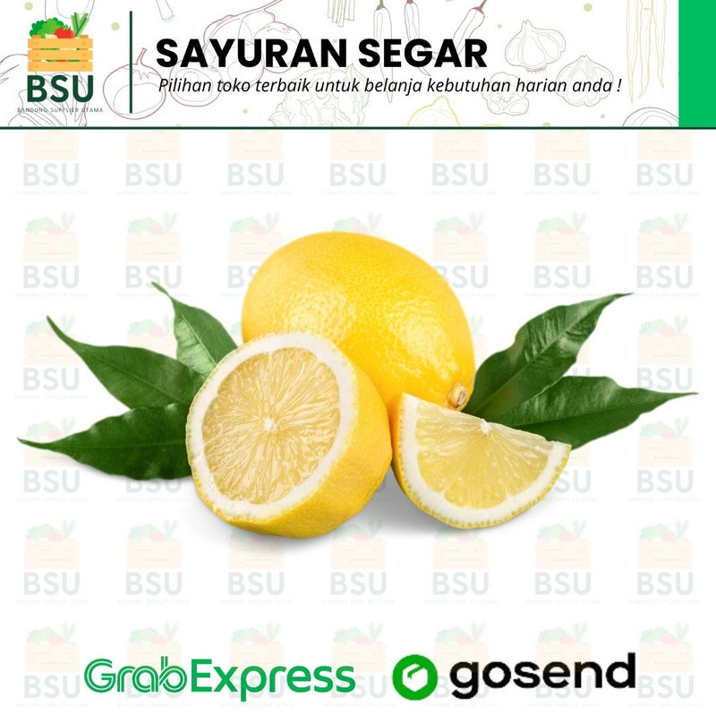 

Sayuran Segar Bandung - Lemon California / Lemon Kuning 250 gram