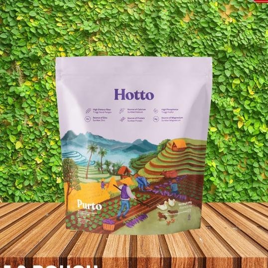 

Hotto Purto Pouch Sereal 16 Sachet Multigrain Sereal