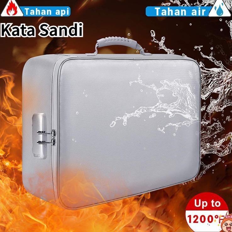 

Tahan Api Dan Air Tas Yimpanan Dokumen 3 Layer Storage Bag Sertifikat File Tempat Dokumen Ting Tas Multifungsi Travel Bag Portable