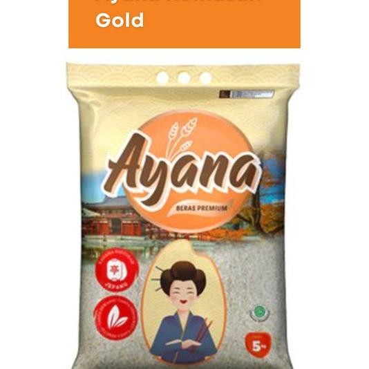 

Beras Ayana Gold 5 Kg Pulen Sushi 5Kg