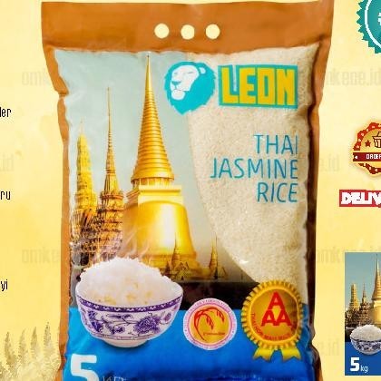 

Beras Jasne Rice Leon Pulen Dan Wangi Thailand