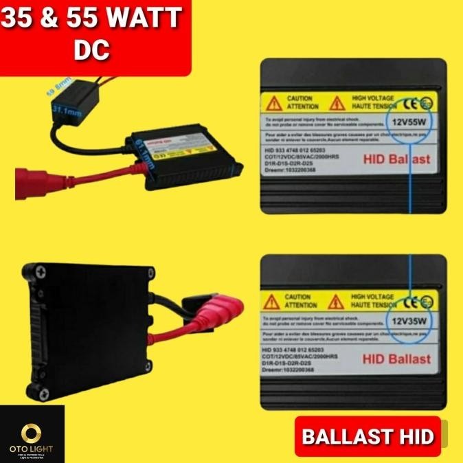 Ballast Hid Dc . Ballast Hid 35Watt . Ballast Hid 55Watt