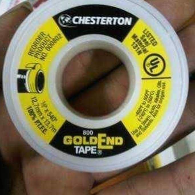 Kuyyy Seal Tape Chesterton / Chesterton 800 Goldend Tape / Tahan Panas
