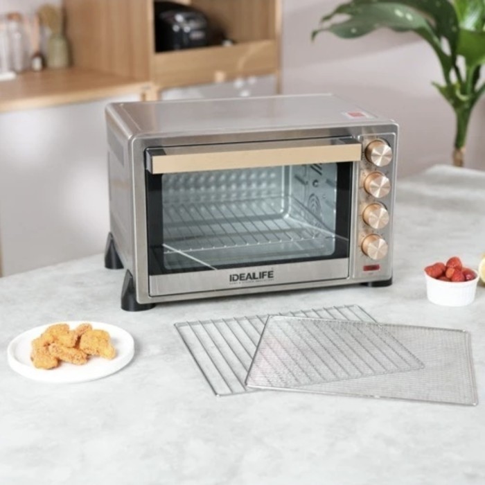 Oven Idealife 30L - Pemanggang -Professional Oven 30 Liter Idealife