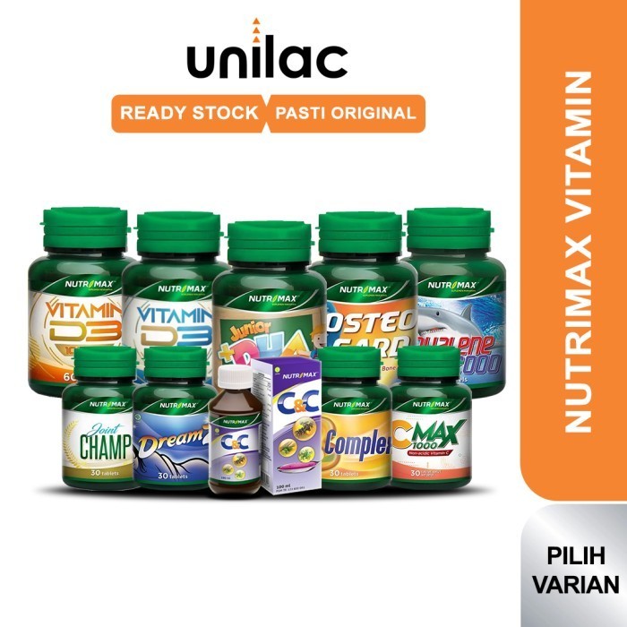 Nutrimax Cmax C Max 1000Mg Non-Acidic Vitamin C Vit C