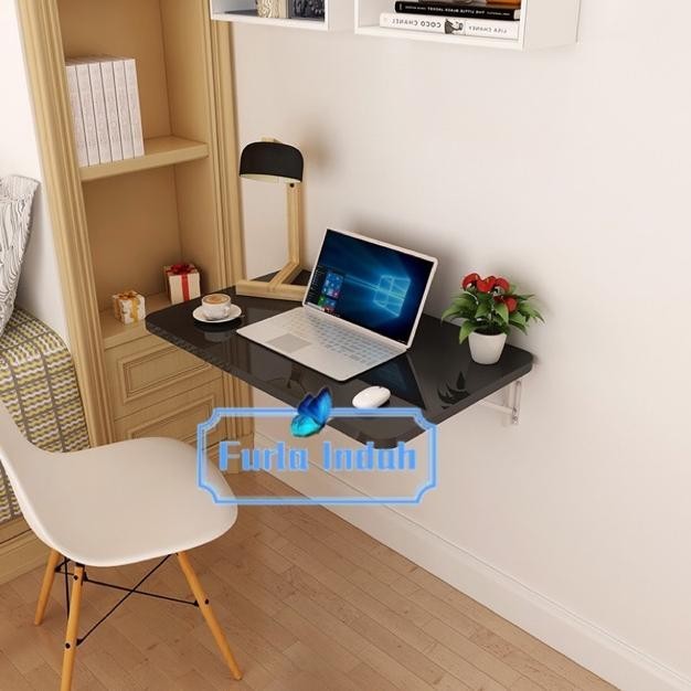meja lipat dinding meja laptop meja dinding Rat TV 4060cm