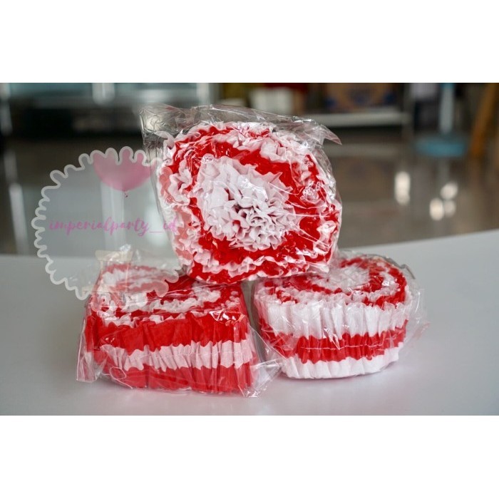 

] Kertas Krep Kerut Merah Putih Dekorasi