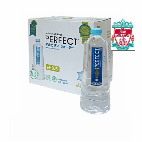 

1 Dus Perfect Mineral Water Alkaline Ph 9.5 1 Liter x 6 pcs |