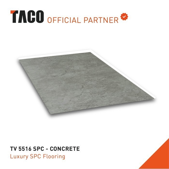 Taco Lantai Spc 5Mm - Tv 5516 Concrete #10c