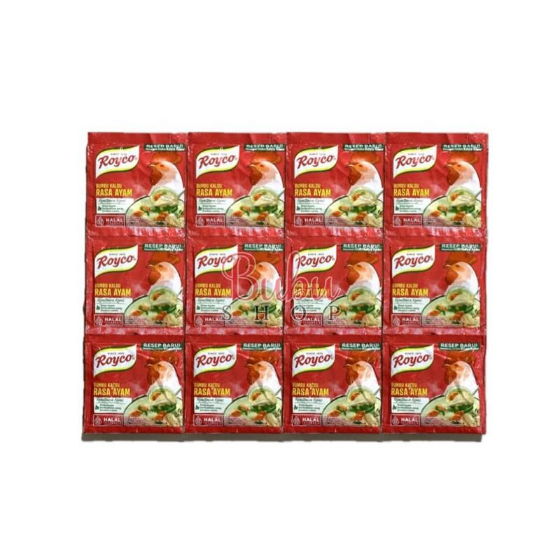 

PROMO CUAN Royco BUMBU KALDU Ayam / Sapi (12sachet) /E21