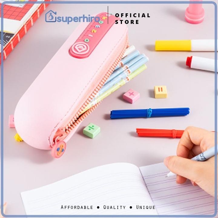 

Promo Kool Pencil Case Kotak Pensil Anak Premium Set Penggaris Lipat Viral