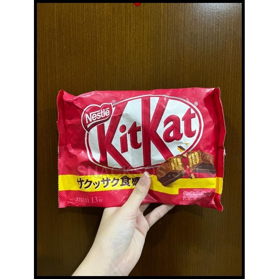 

Kitkat Mini Dark Chocolate Matcha Original Whole Grain Strawberry