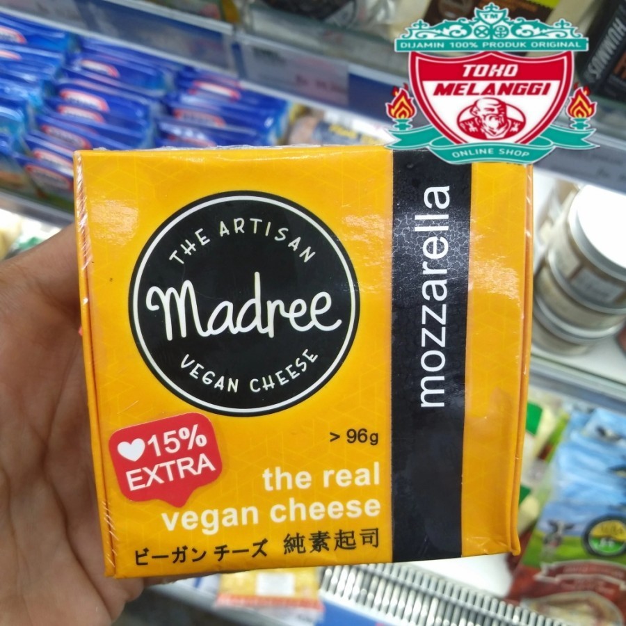 

The Artisan Madree Vegan Cheese 96 gr | Keju Mozzarella Mozarella
