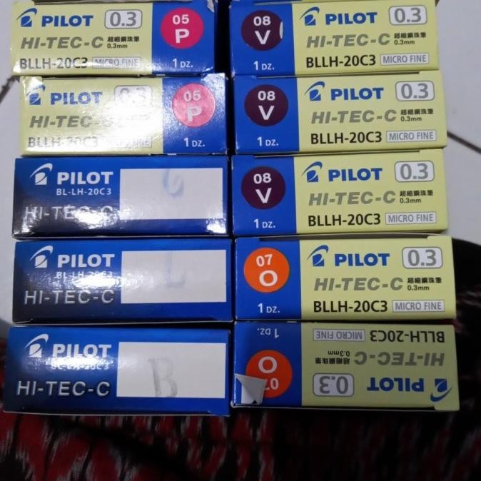 

pulpen hitec c 0.3 pilot ( 1 losin) TA